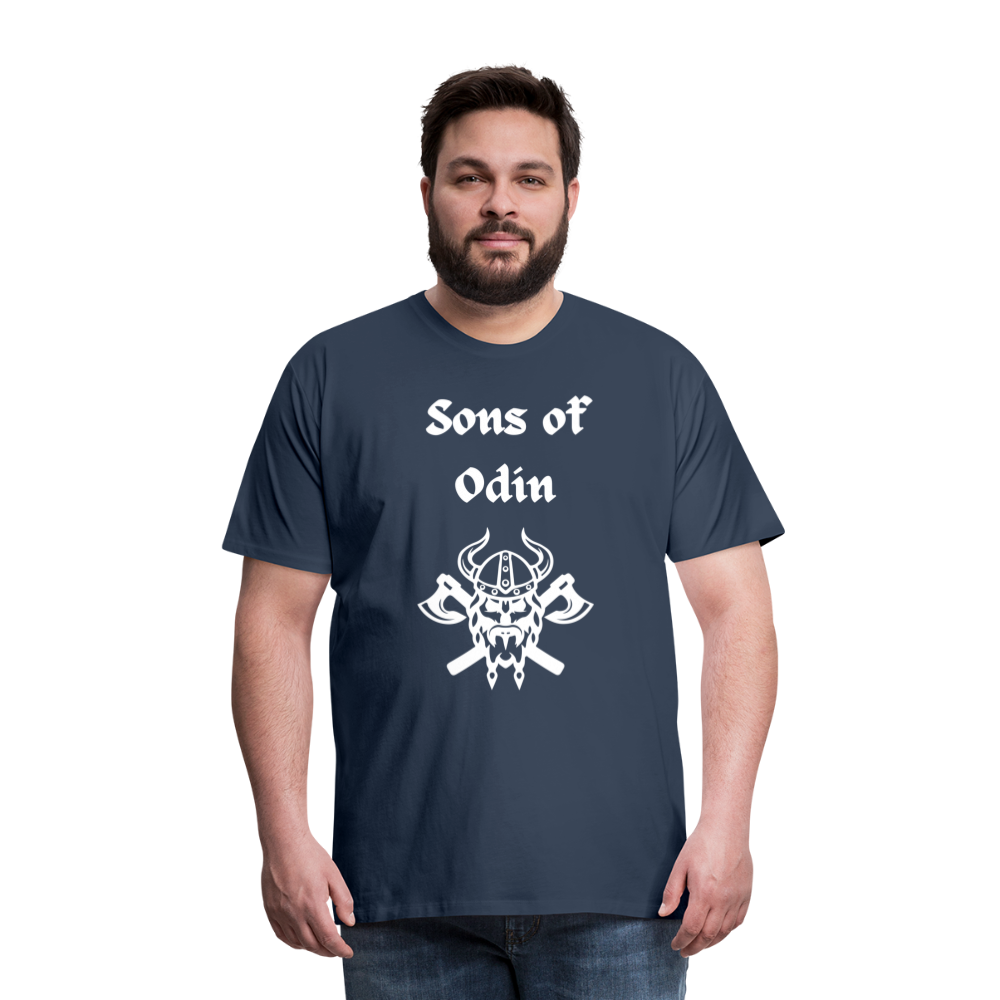 Männer Premium T-Shirt - Sons of Odin 2 - Navy