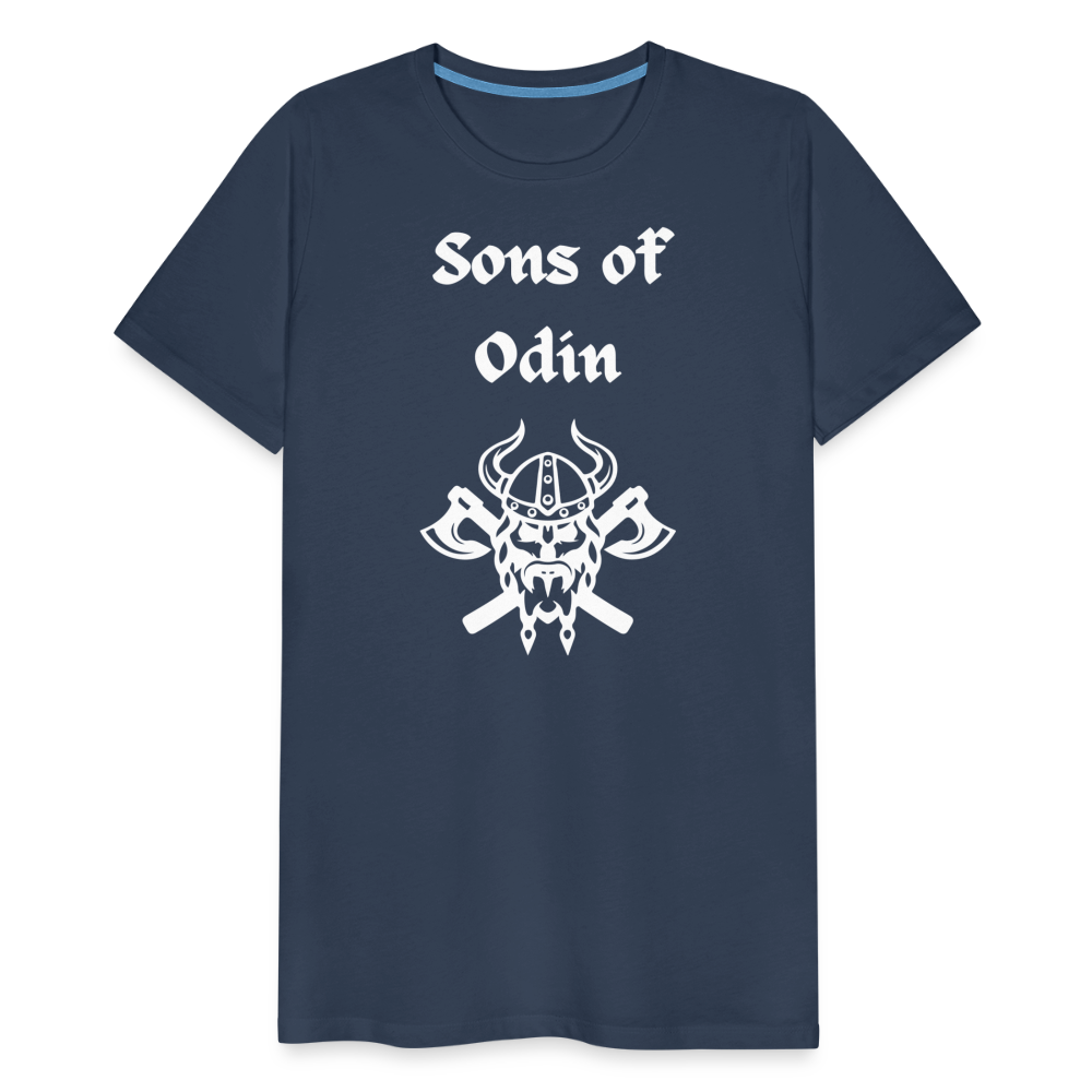 Männer Premium T-Shirt - Sons of Odin 2 - Navy