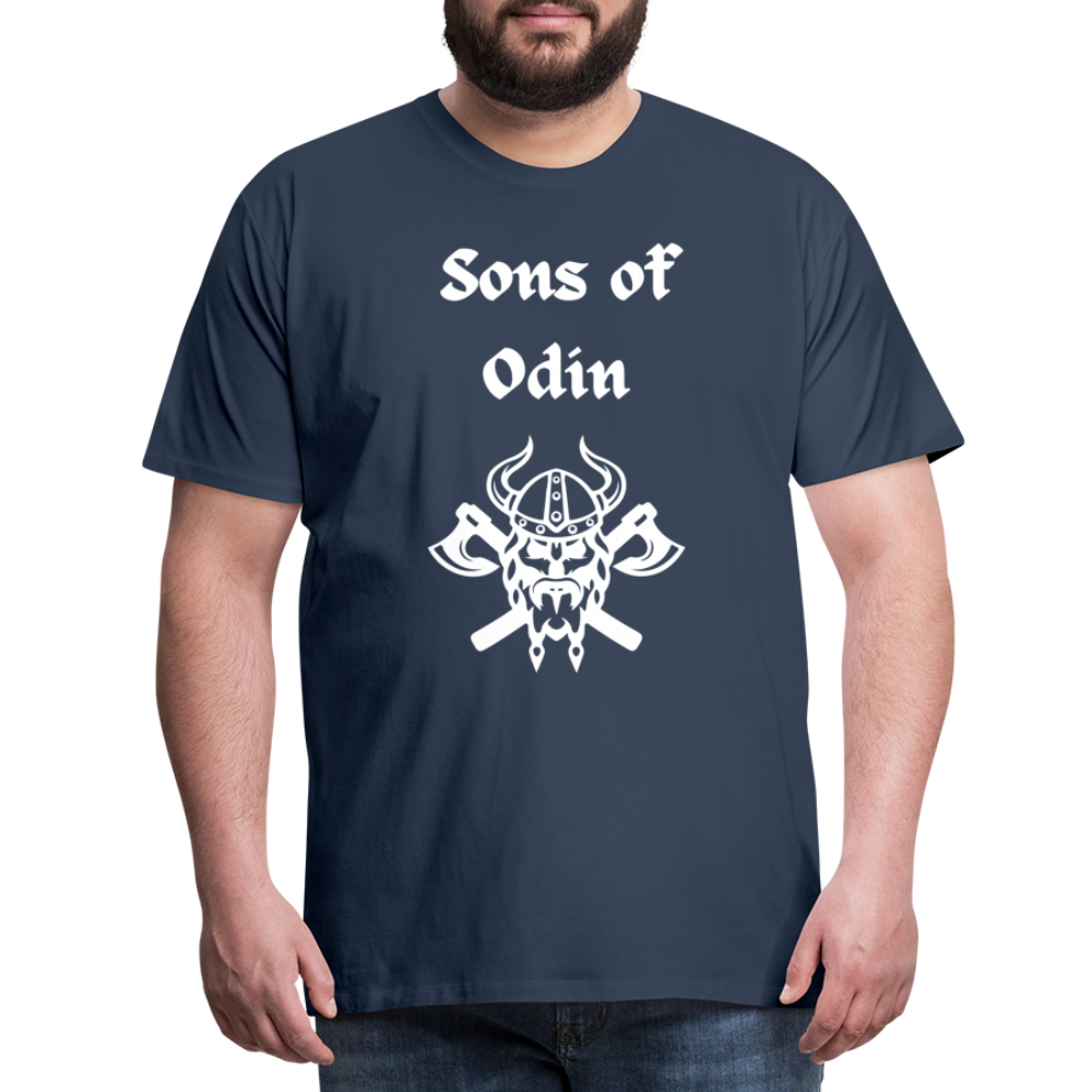 Männer Premium T-Shirt - Sons of Odin 2 - Navy