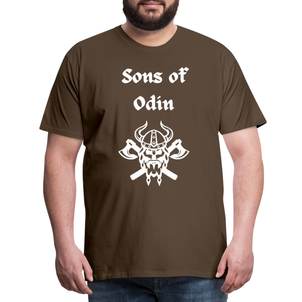 Männer Premium T-Shirt - Sons of Odin 2 - Edelbraun