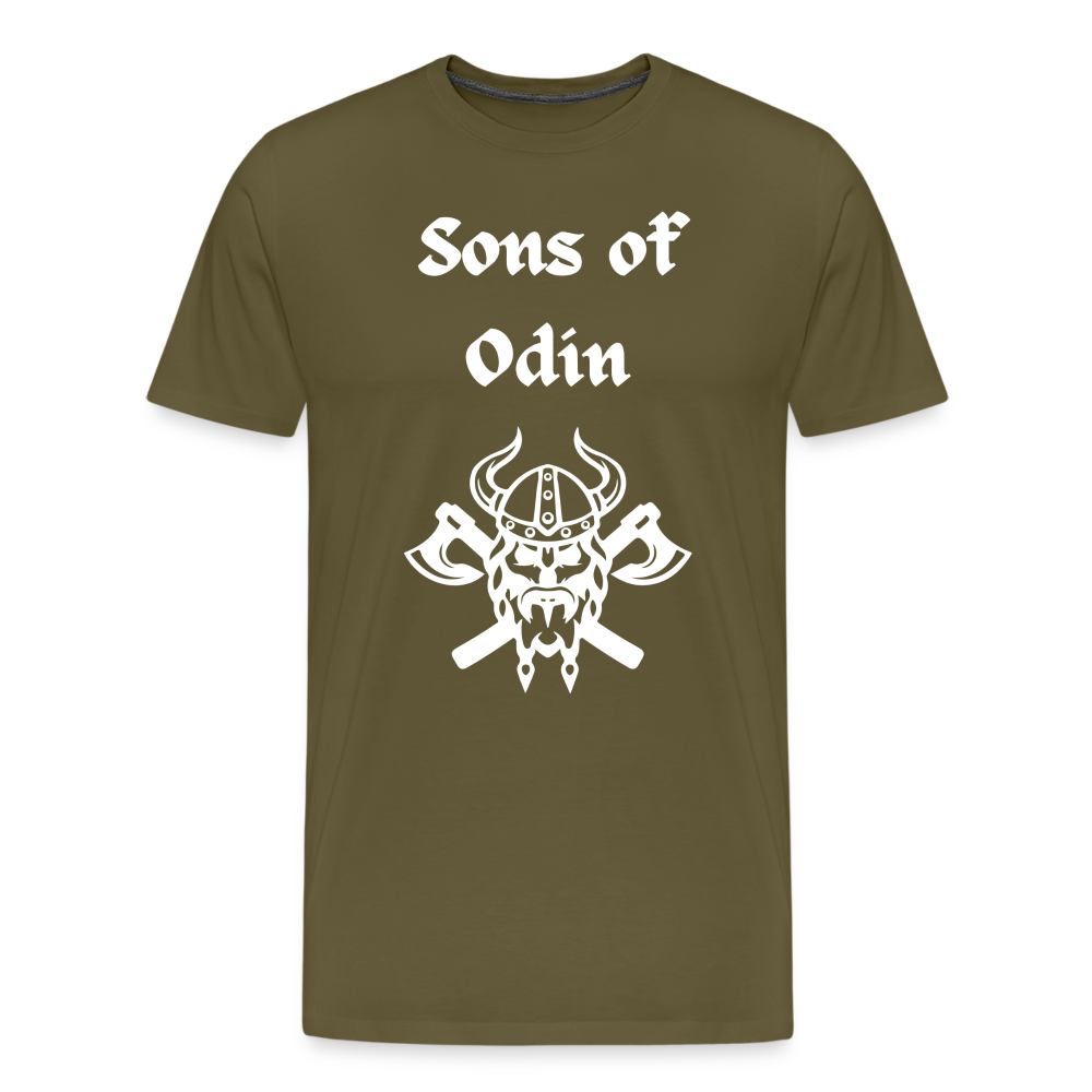 Männer Premium T-Shirt - Sons of Odin 2 - Khaki