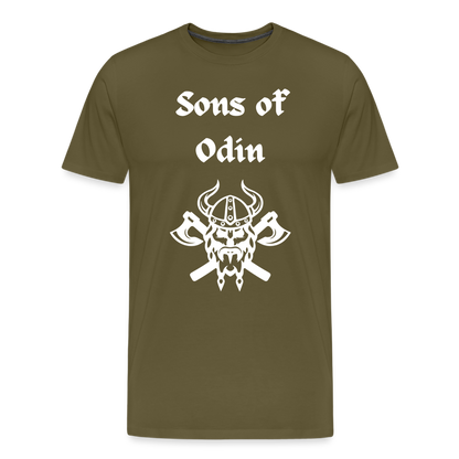 Männer Premium T-Shirt - Sons of Odin 2 - Khaki