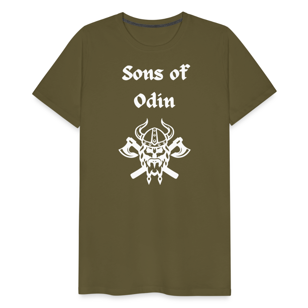 Männer Premium T-Shirt - Sons of Odin 2 - Khaki