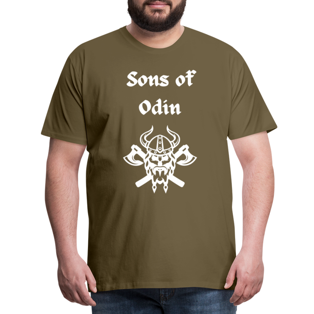 Männer Premium T-Shirt - Sons of Odin 2 - Khaki