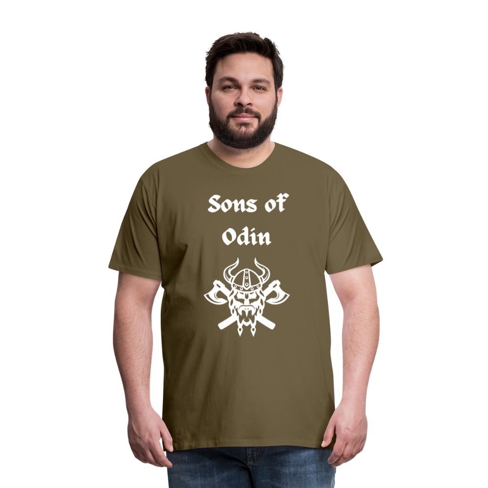 Männer Premium T-Shirt - Sons of Odin 2 - Khaki