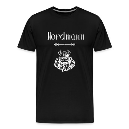 Männer Premium T-Shirt - Nordmann - Schwarz