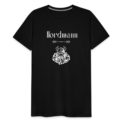 Männer Premium T-Shirt - Nordmann - Schwarz