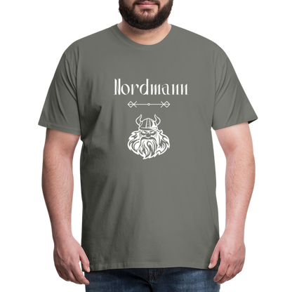 Männer Premium T-Shirt - Nordmann - Asphalt