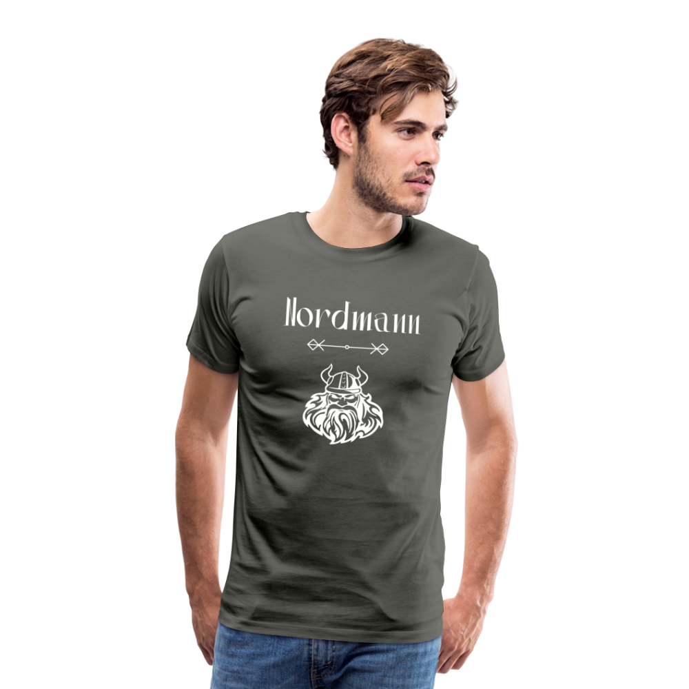 Männer Premium T-Shirt - Nordmann - Asphalt