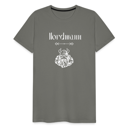 Männer Premium T-Shirt - Nordmann - Asphalt