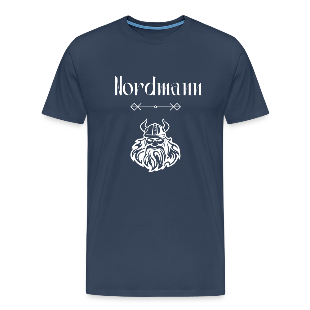 Männer Premium T-Shirt - Nordmann - Navy