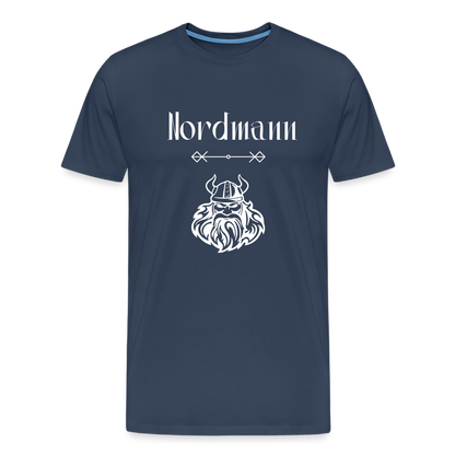 Männer Premium T-Shirt - Nordmann - Navy