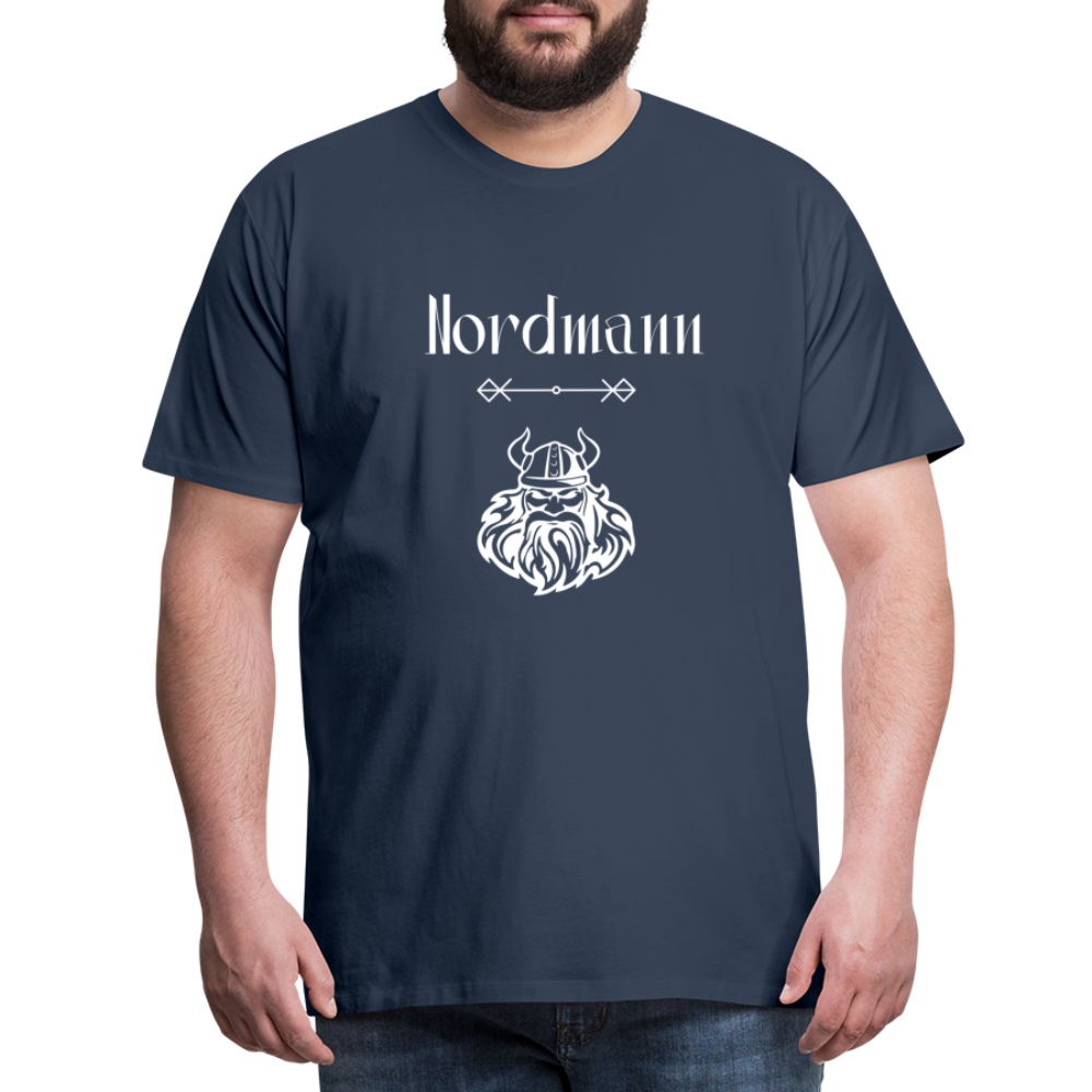 Männer Premium T-Shirt - Nordmann - Navy