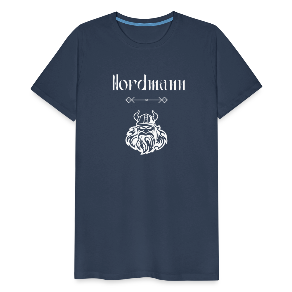 Männer Premium T-Shirt - Nordmann - Navy