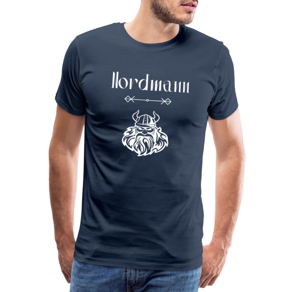 Männer Premium T-Shirt - Nordmann - Navy