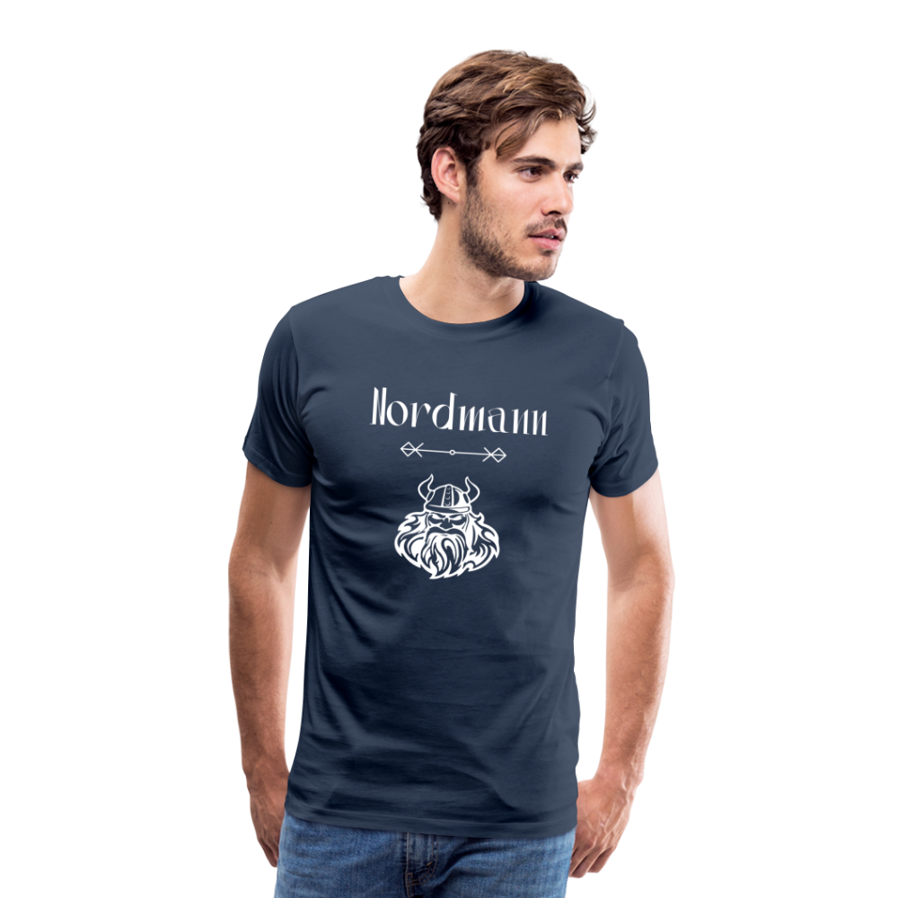 Männer Premium T-Shirt - Nordmann - Navy