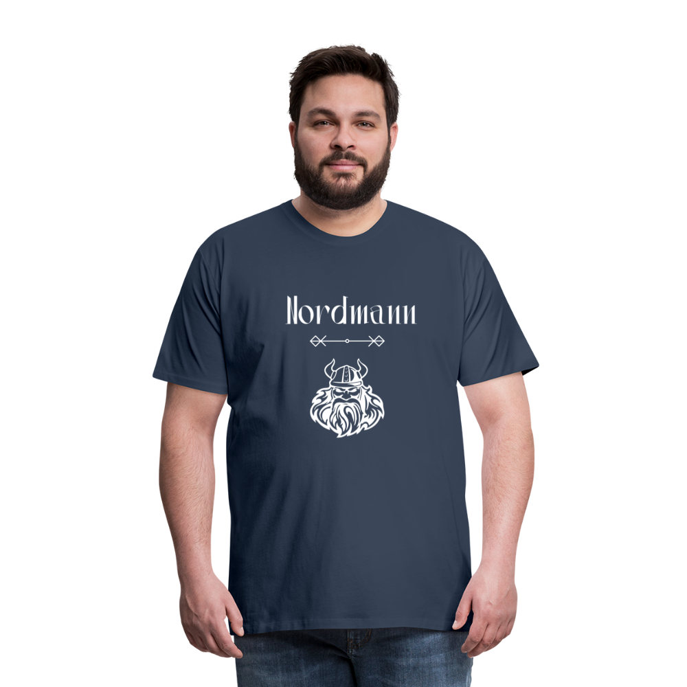 Männer Premium T-Shirt - Nordmann - Navy