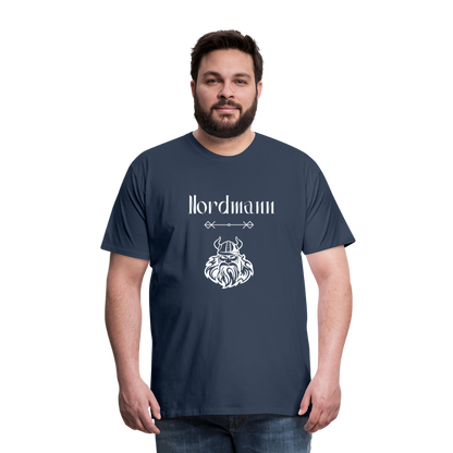 Männer Premium T-Shirt - Nordmann - Navy