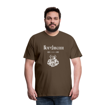 Männer Premium T-Shirt - Nordmann - Edelbraun