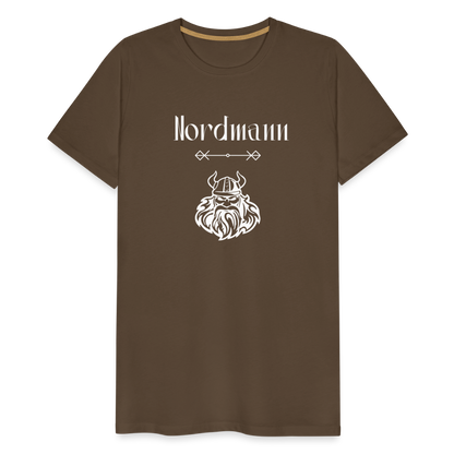 Männer Premium T-Shirt - Nordmann - Edelbraun