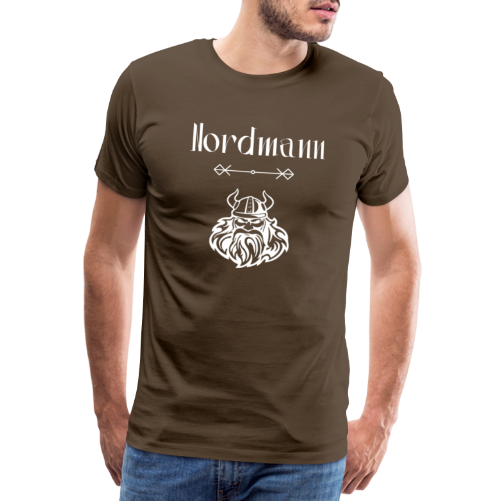 Männer Premium T-Shirt - Nordmann - Edelbraun