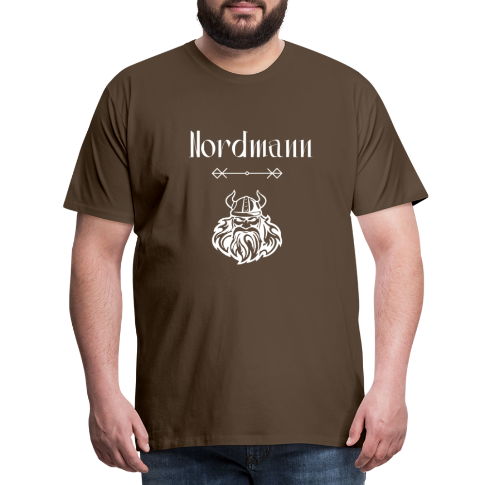 Männer Premium T-Shirt - Nordmann - Edelbraun