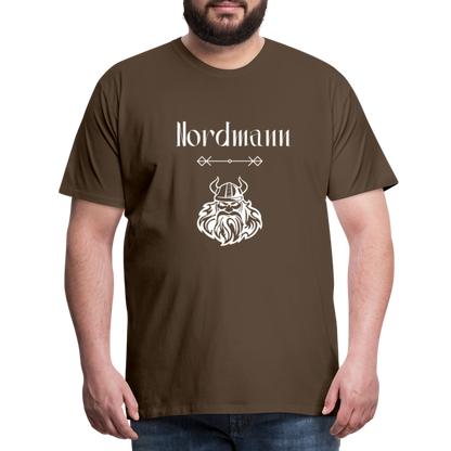 Männer Premium T-Shirt - Nordmann - Edelbraun