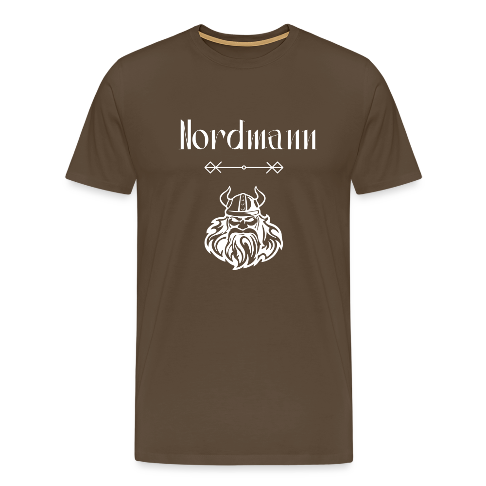 Männer Premium T-Shirt - Nordmann - Edelbraun