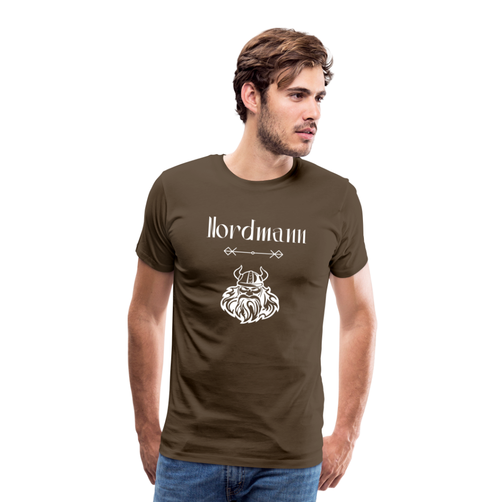 Männer Premium T-Shirt - Nordmann - Edelbraun