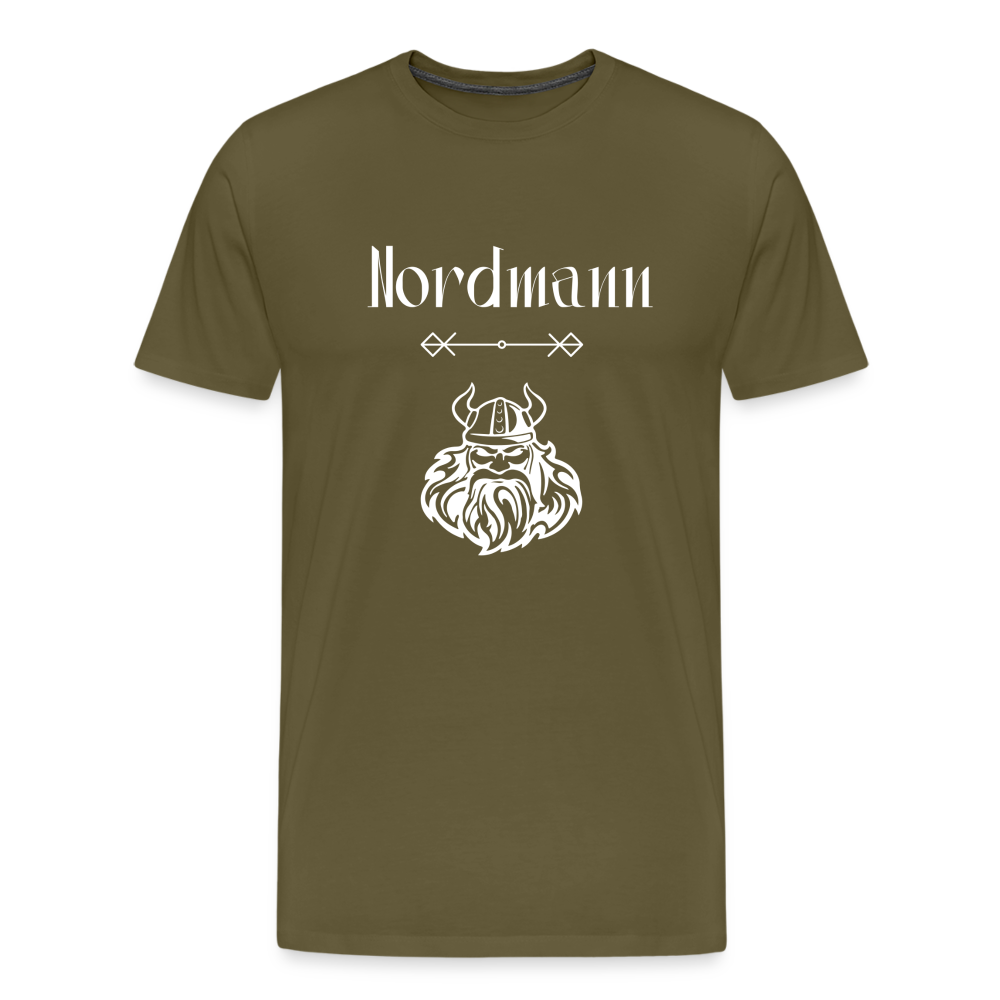 Männer Premium T-Shirt - Nordmann - Khaki