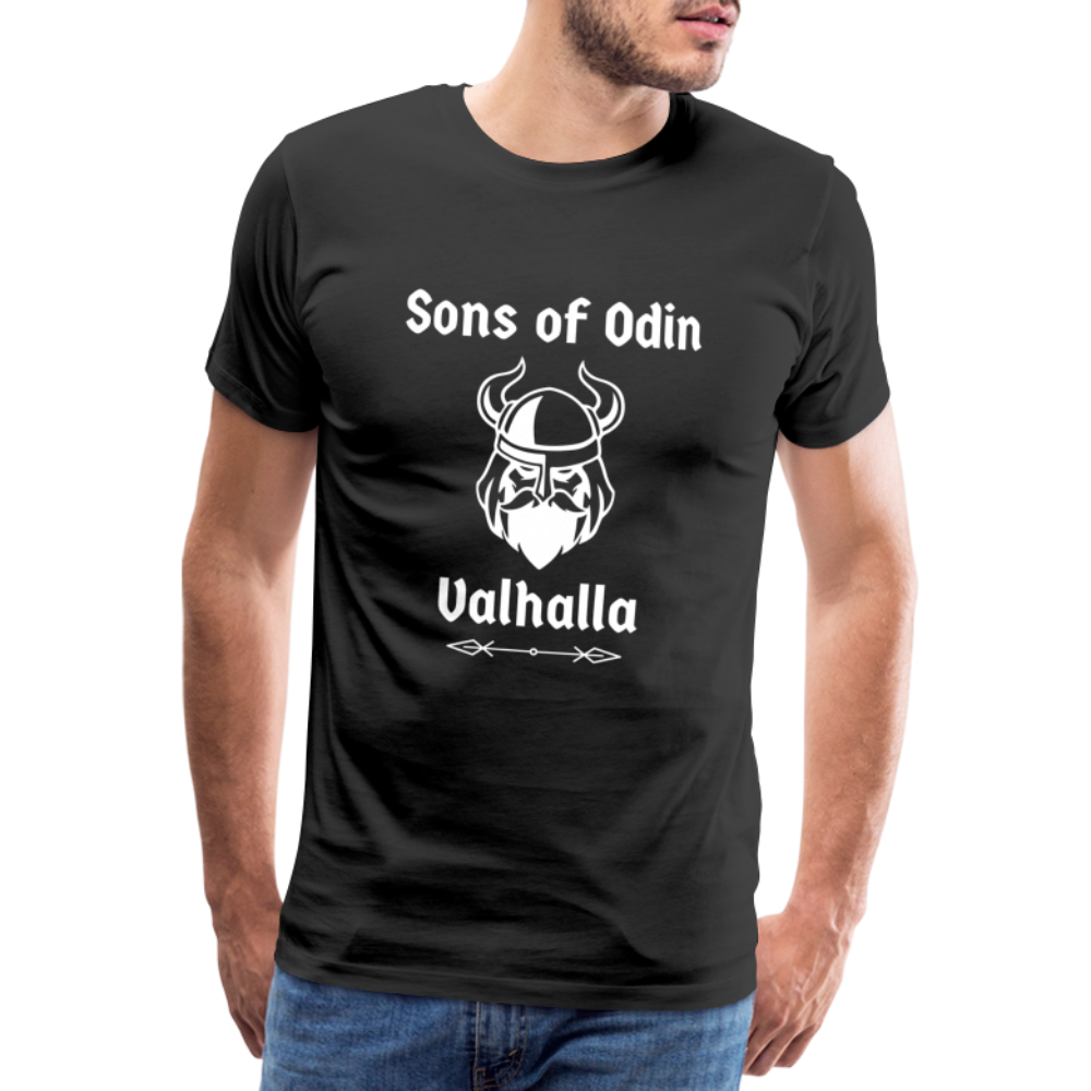 Männer Premium T-Shirt - Sons of Odin Valhalla - Schwarz