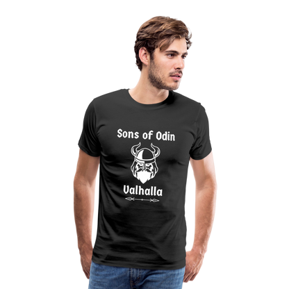 Männer Premium T-Shirt - Sons of Odin Valhalla - Schwarz