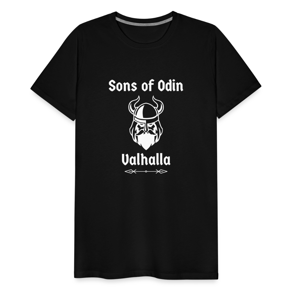 Männer Premium T-Shirt - Sons of Odin Valhalla - Schwarz