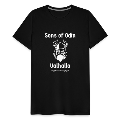 Männer Premium T-Shirt - Sons of Odin Valhalla - Schwarz