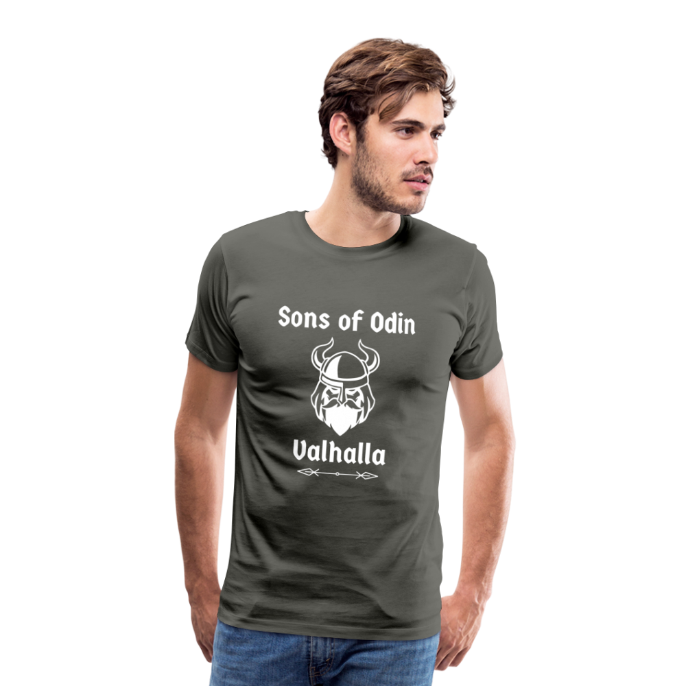 Männer Premium T-Shirt - Sons of Odin Valhalla - Asphalt