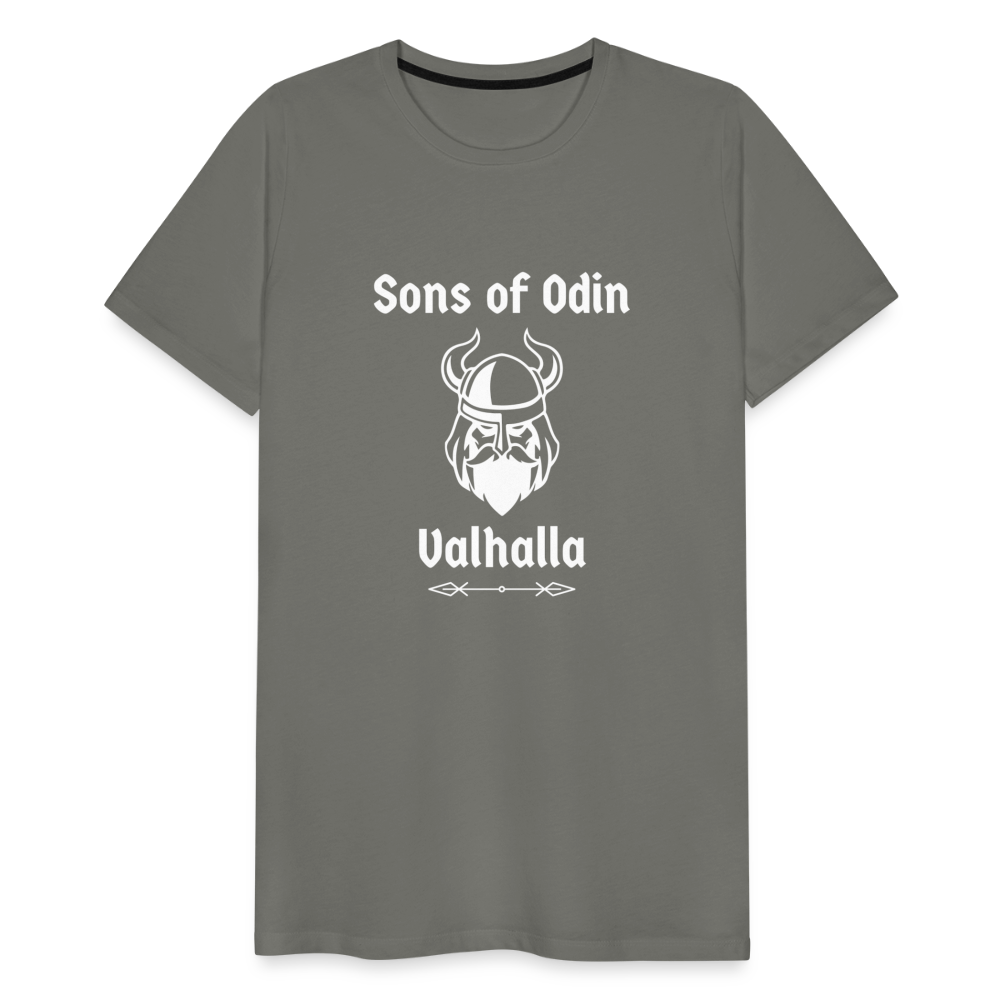 Männer Premium T-Shirt - Sons of Odin Valhalla - Asphalt