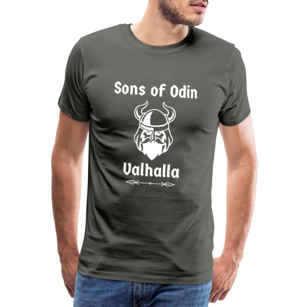 Männer Premium T-Shirt - Sons of Odin Valhalla - Asphalt