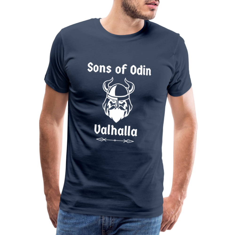 Männer Premium T-Shirt - Sons of Odin Valhalla - Navy