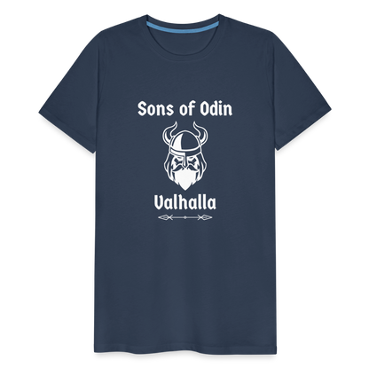 Männer Premium T-Shirt - Sons of Odin Valhalla - Navy