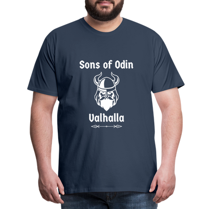 Männer Premium T-Shirt - Sons of Odin Valhalla - Navy