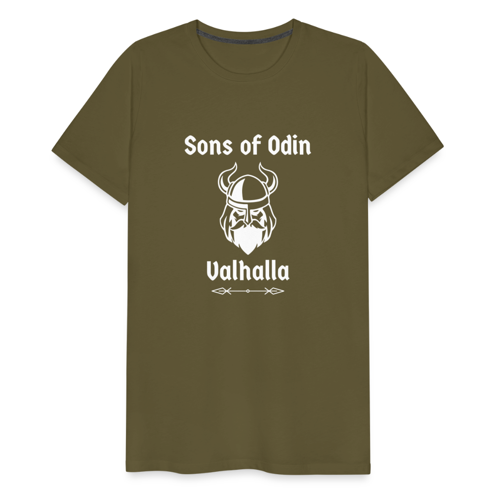 Männer Premium T-Shirt - Sons of Odin Valhalla - Khaki