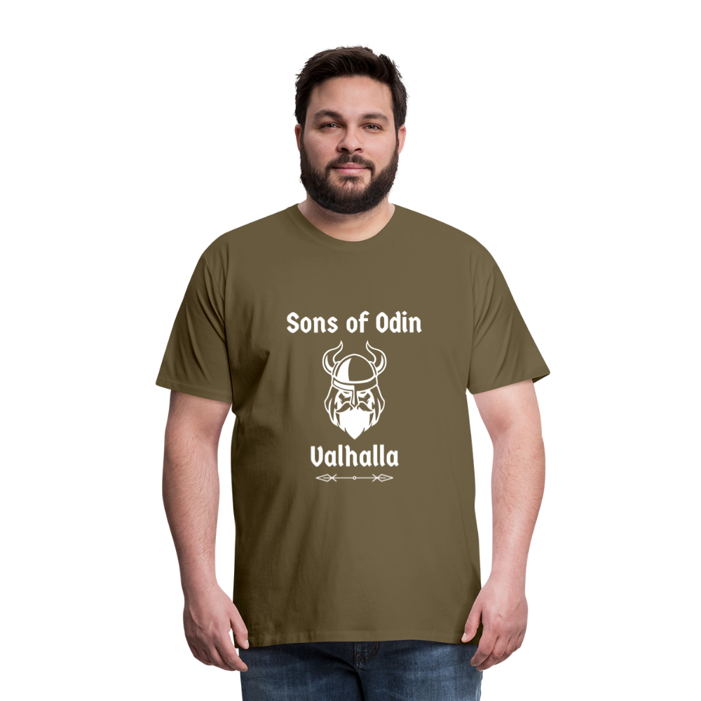 Männer Premium T-Shirt - Sons of Odin Valhalla - Khaki