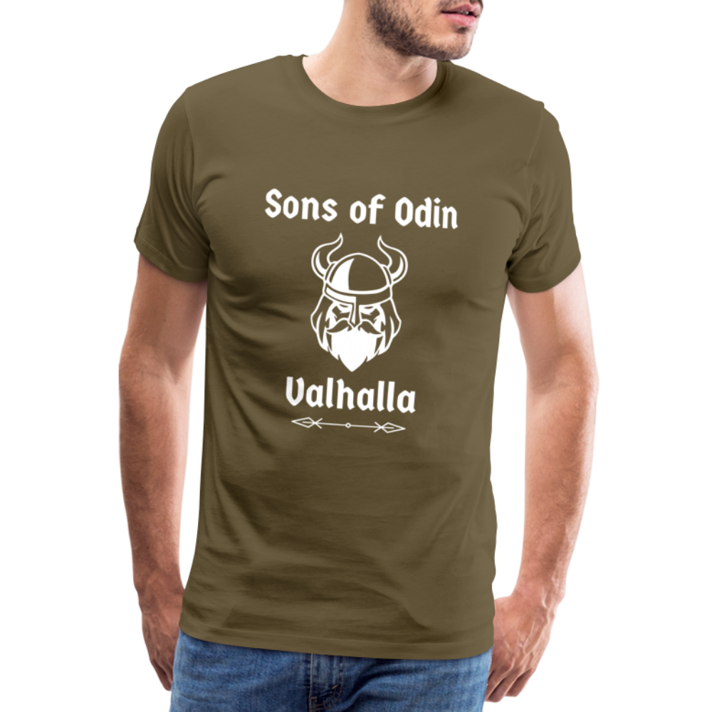 Männer Premium T-Shirt - Sons of Odin Valhalla - Khaki