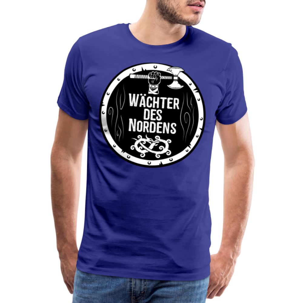 Männer Premium T-Shirt - Wächter des Nordens - Königsblau