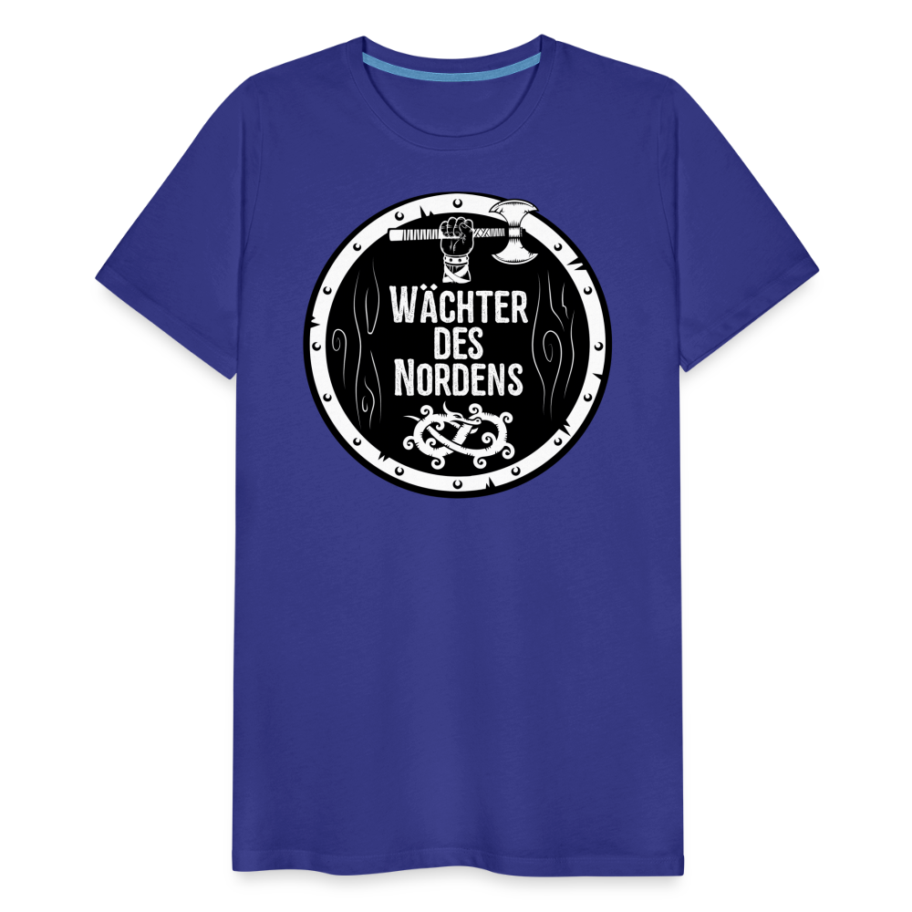 Männer Premium T-Shirt - Wächter des Nordens - Königsblau