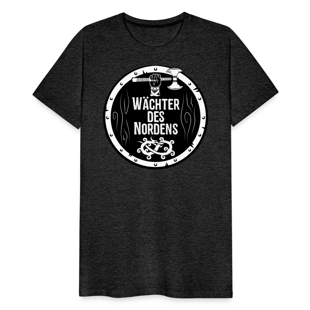 Männer Premium T-Shirt - Wächter des Nordens - Anthrazit