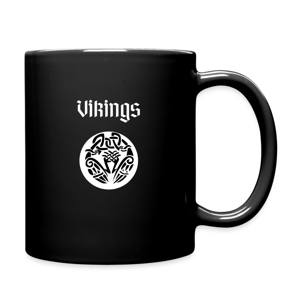 Tasse einfarbig - Vikings - Schwarz