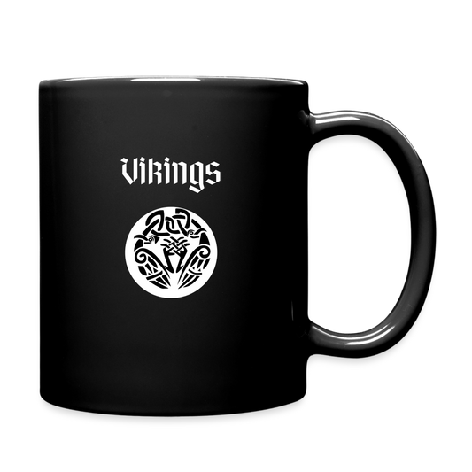 Tasse einfarbig - Vikings - Schwarz