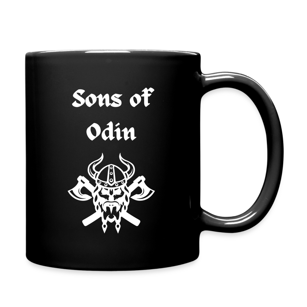 Tasse einfarbig - Sons of Odin - Schwarz