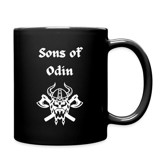 Tasse einfarbig - Sons of Odin - Schwarz